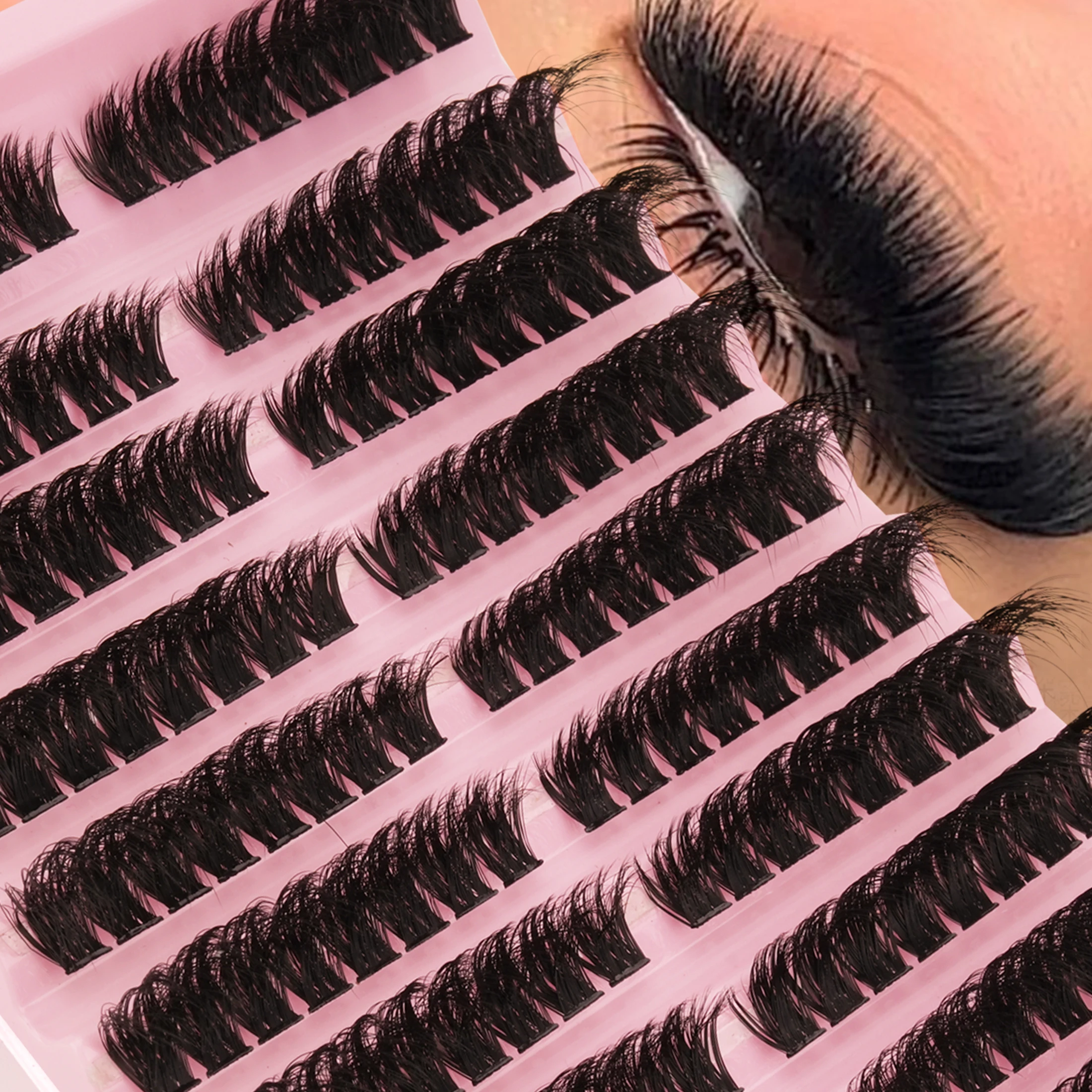 Eyelash Extension Individual - Extensions de cils individuelles DIY en