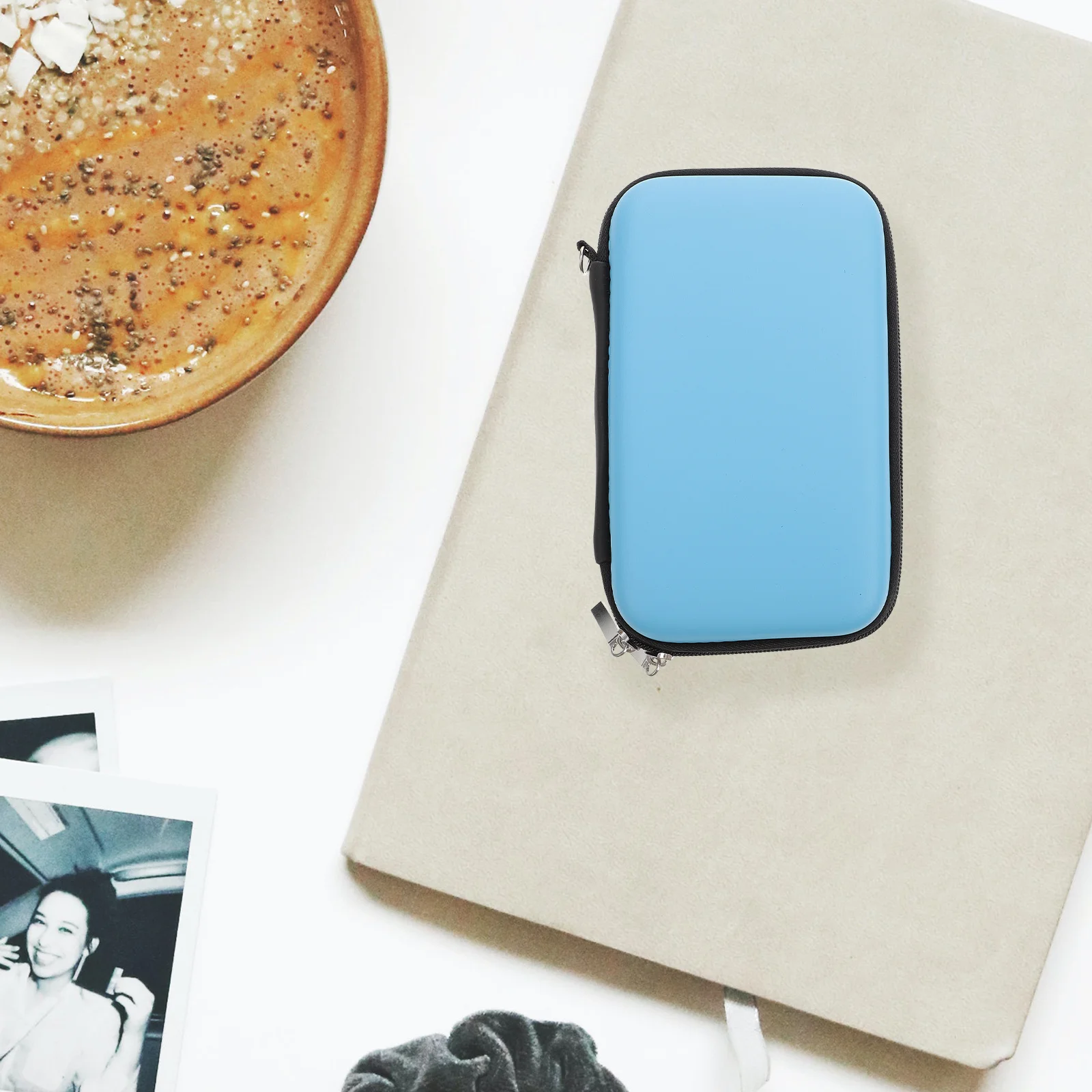 

Electronics Case Hard Drive Power Bag Cord Organizer Tech Organizer Cable Storage Multiple Devices Protection