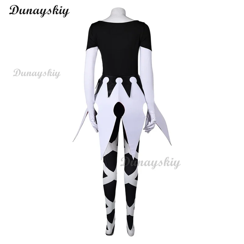 Anime Hazbin Cosplay Hotel Carmilla Carmine Costume Suit Uniform Dress Outfit Carnival Party Halloween Costume For Women