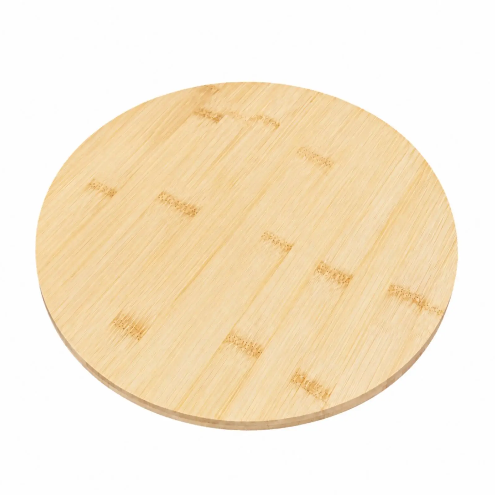 Rotating Tray Multi-Purpose Round Bamboo Rotating Tray 360 Degree Rotating Tray Eco-Friendly for Kitchen Counter, Dining Table