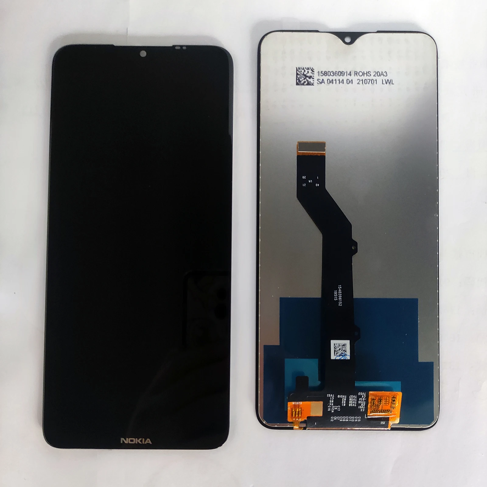 Imagem -04 - Visor Lcd Original para Nokia 5.3 Conjunto Digitalizador de Tela Sensível ao Toque Ta1223 Ta-1234 Ta-1227 Ta-1229 655