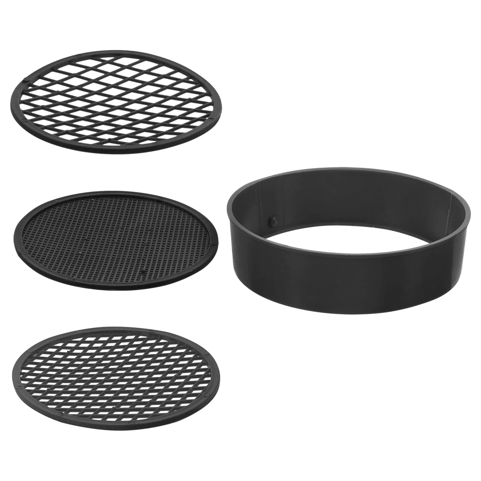 

Soil Sieve 10cm Plastic Handheld Screen Mesh Sifter Strainer Garden Sand Filter Parts Planter Drainage Material