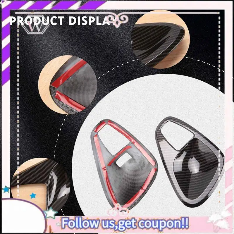 سهلة الاستخدام مقبض الباب الداخلي للسيارة إكسسوارات خارجية لأبواب السيارات ملصق الكسوة لملحقات مرسيدس بنز سمارت 451 Fortwo 2010-2014