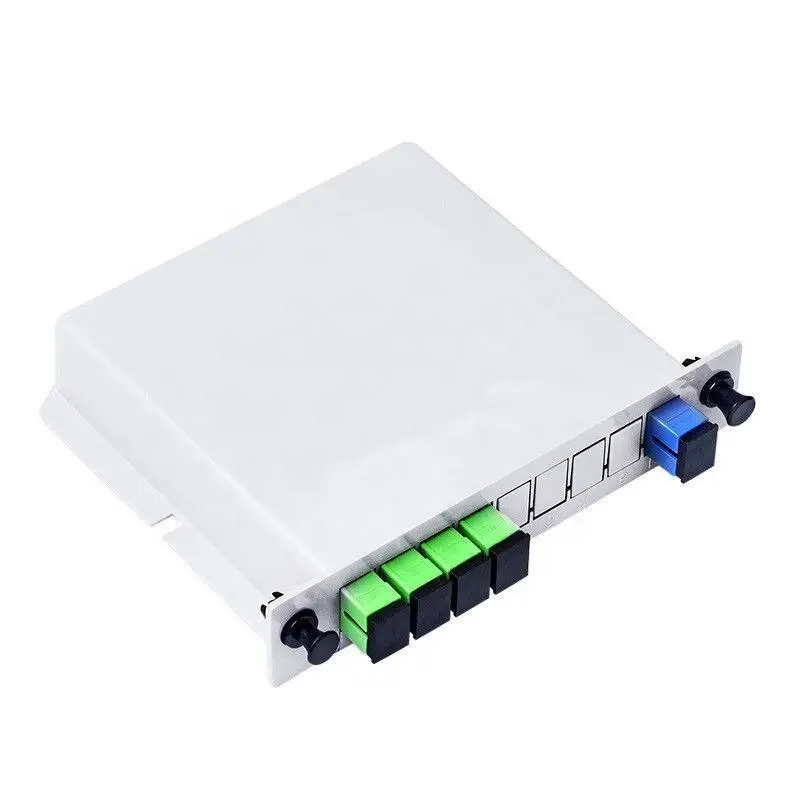 Optic Fiber Splitter 1x2 1x4 1x8 1x16 With SC APC UPC Connector PLC Splitter