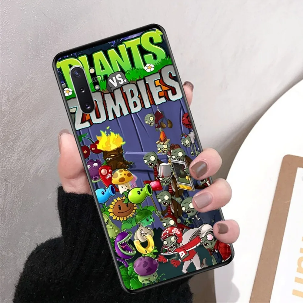 Plants vs Game Z-Zombies Phone Case For Samsung Note 8 9 10 20 pro plus lite M 10 11 20 30 21 31 51 A 21 22 42 02 03