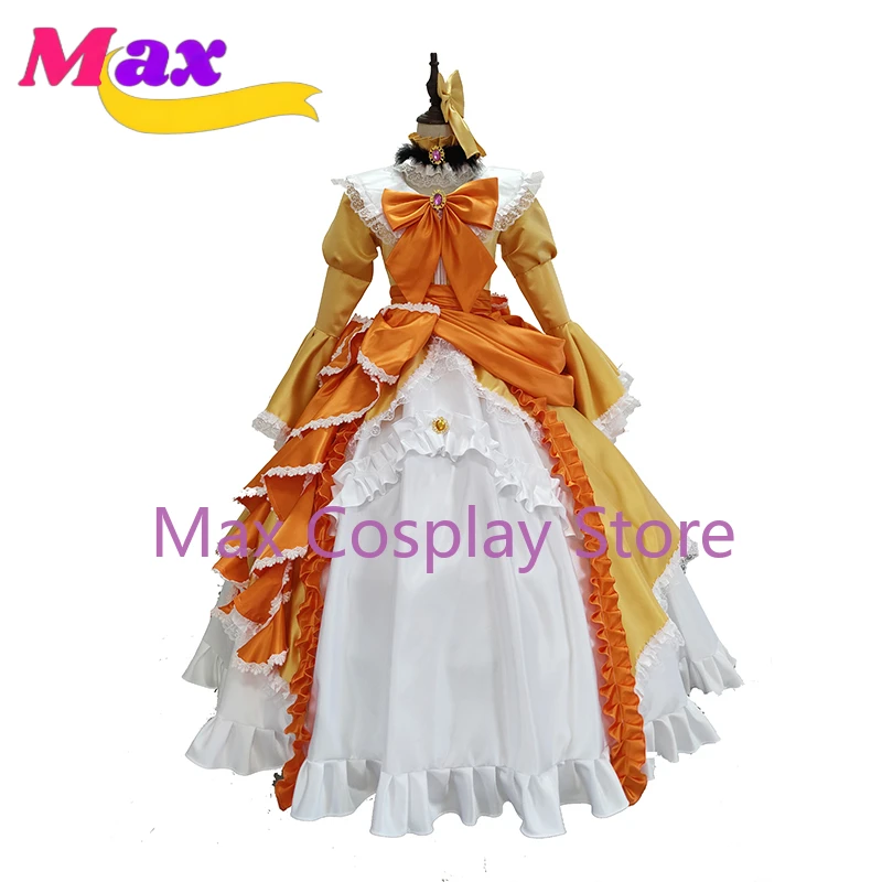 Max Anime Rin Cosplay Costume Dress Servant Of Evil Clothes For Women Girls Halloween Christmas Party Custom size