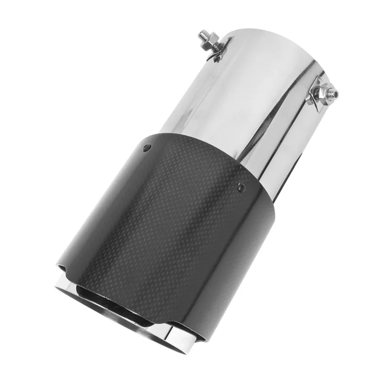 Carbon Fiber Exhaust Tip Cover Tailpipe Compatible With Toyota Prado LC250 2024+ Modification Accessories