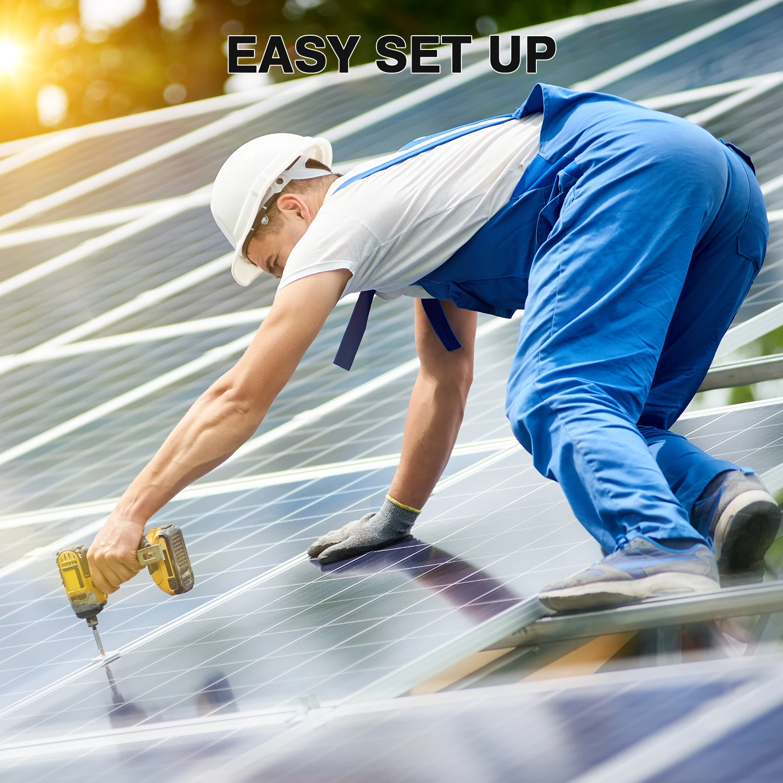 WERCHTAY 300W 10BB N-Type كفاءة تحويل 25% لأنظمة الطاقة الشمسية للسقف RV السكني خارج الشبكة #4