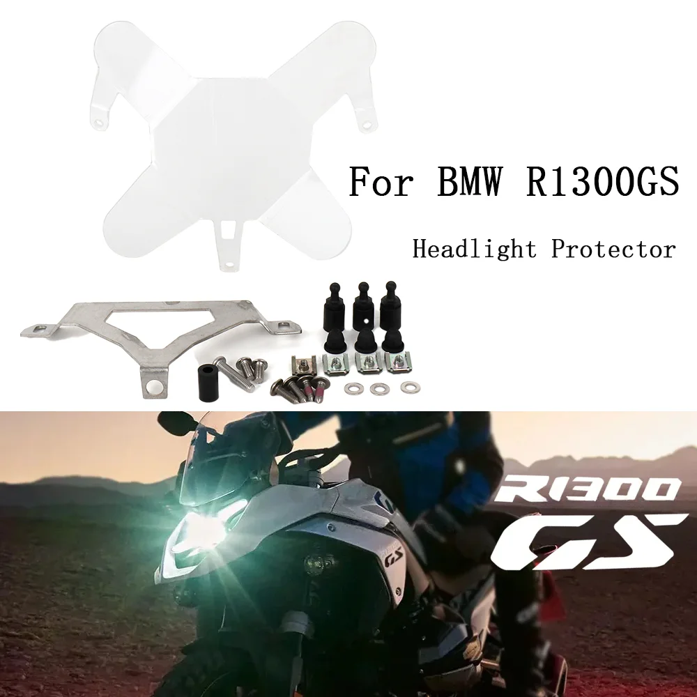 

Для BMW R1300GS R 1300 GS защита фары мотоцикла Защитная крышка прозрачная защита фары