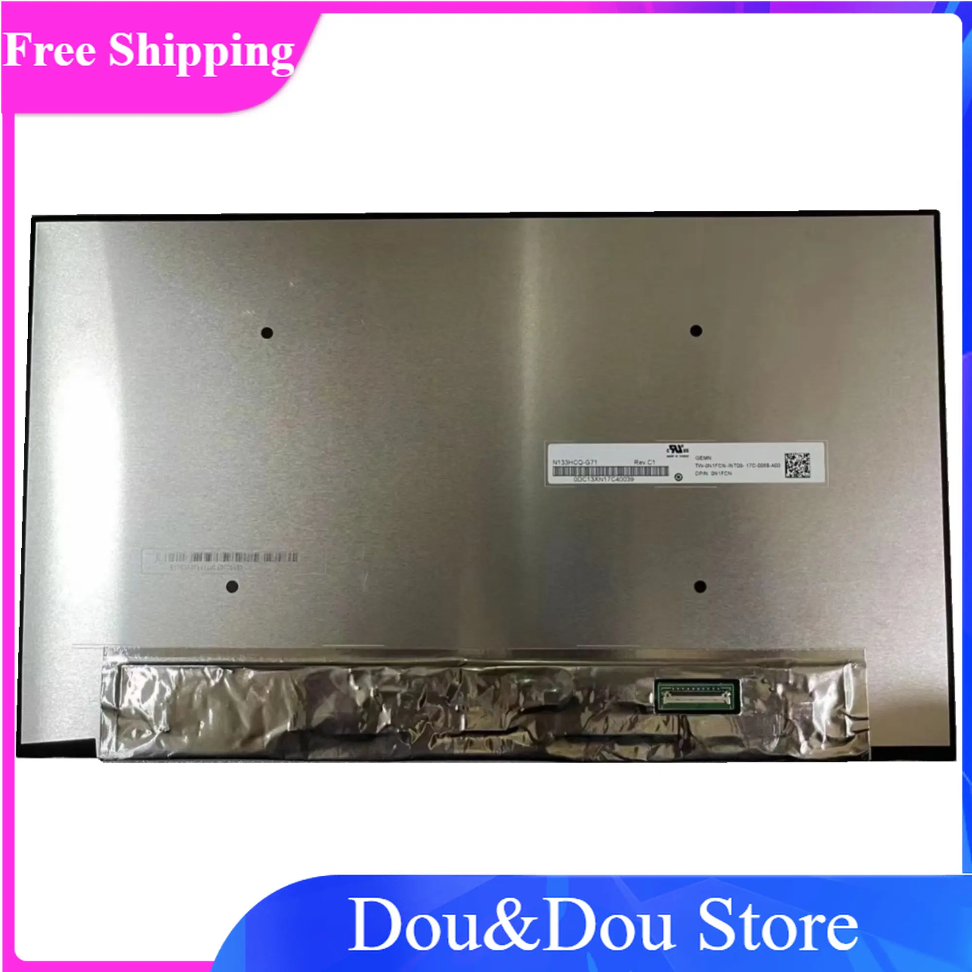 

N133HCQ-G71 N133HCQ G71 fit R133NWF4 R4 13.3'' Panel Matrix 1920*1080 EDP 40 PINS 100% sRGB Laptop LCD Touch Screen