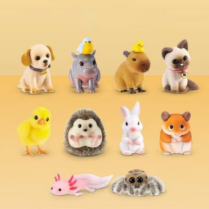 My Mini Pets/Prank/Home Furnishings/Doll Series Kawaii Blind Box Dog Rabbit Capybara Anime Figure Mystery Box Collection Gifts view 3
