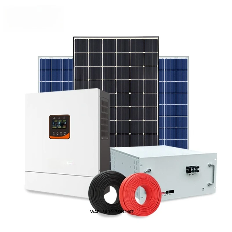 Off Grid Solar System 5kw 10kw Complete Solar System Balcony Solar All in One Energy Storage System