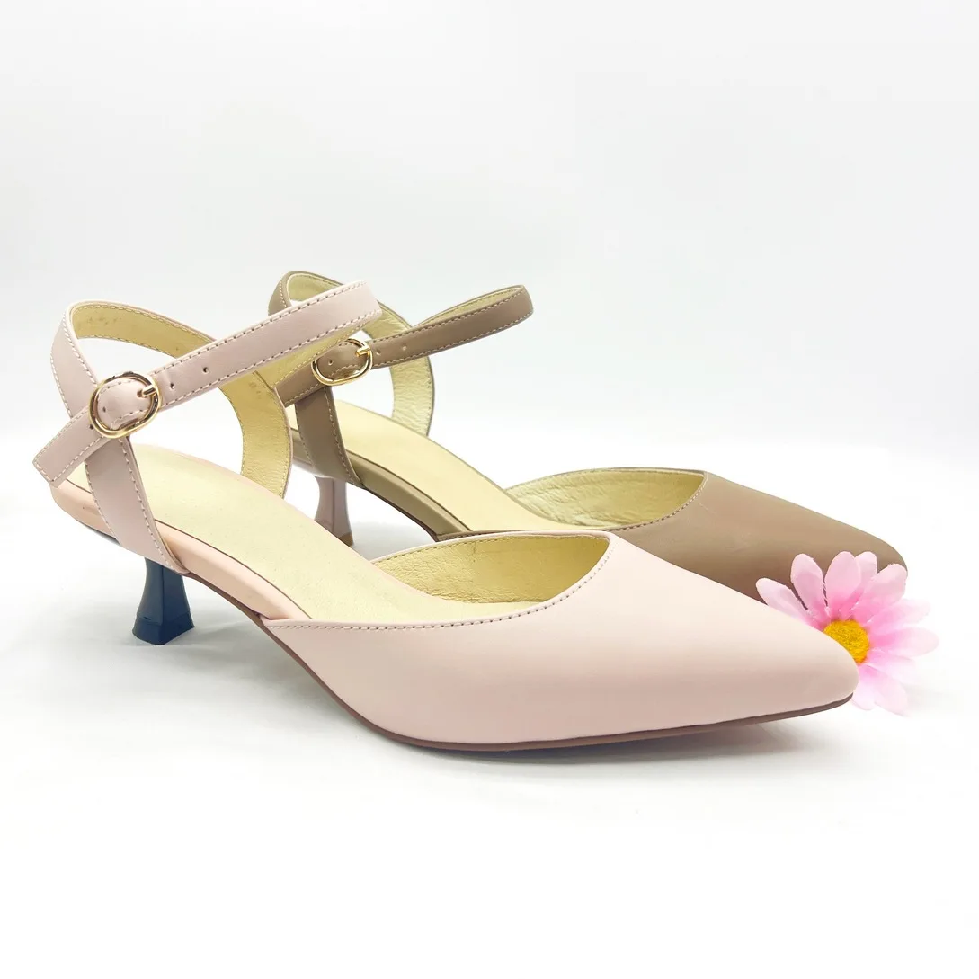 French High Heels Women's Summer Bag Head Sandals Bag Head Sandals