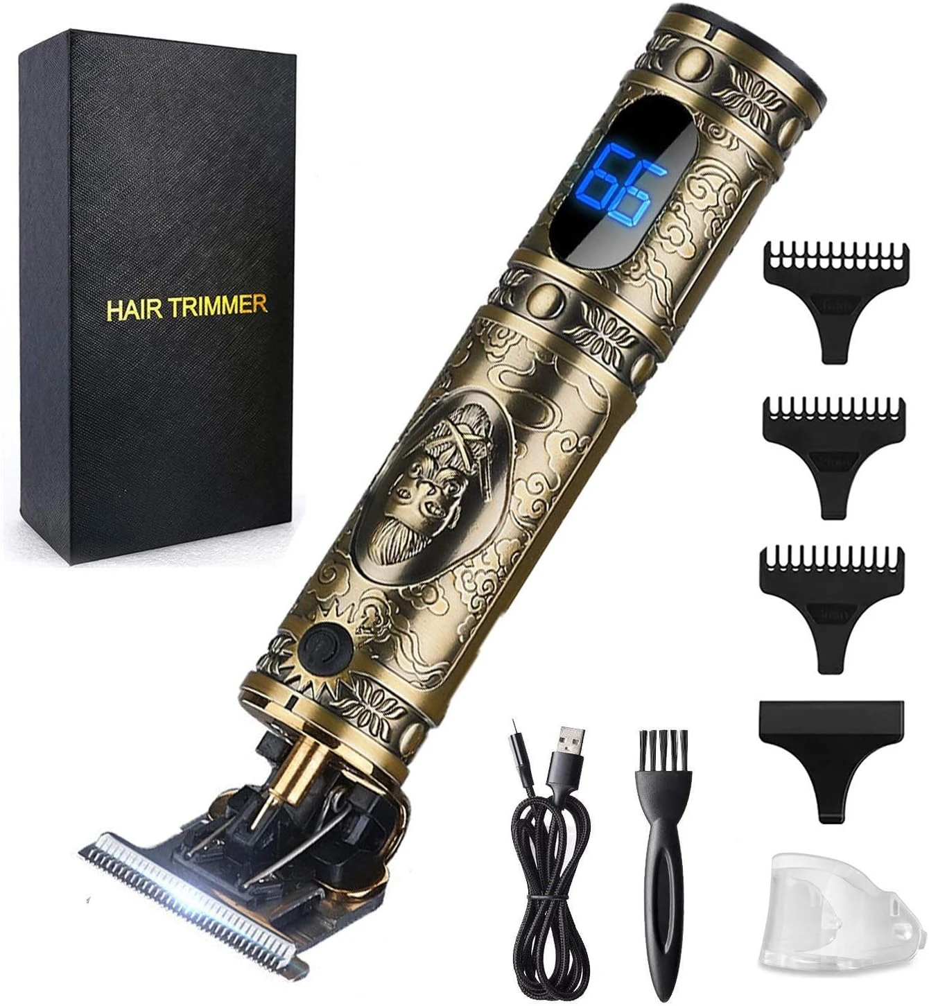 Men'S Grooming Barbershop - Tondeuse à cheveux professionnelle sans fil