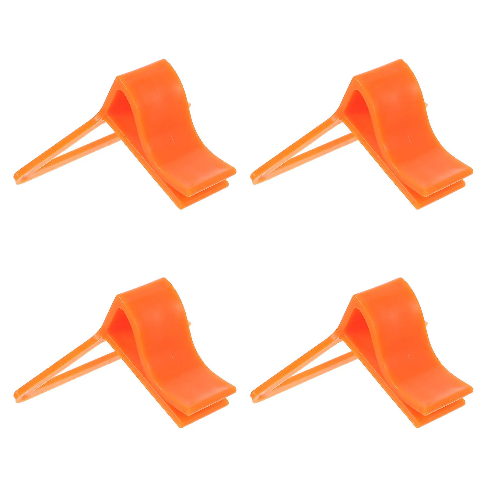 4Pcs Paint Brush Clip for Bucket Anti-Drip Holder Paint Can Edge Tool Hanger Reusable Plastic Paintbrush Holder for Home
