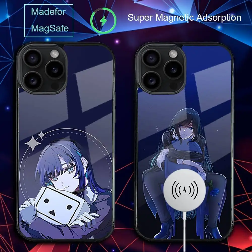 

A-Ado K-Kyogen X Uta Phone Case For iPhone 17,16,15,14,13,12,11,Pro,Max,Plus,Mini,SE4,E Magnetic Magsafe Wireless Charging