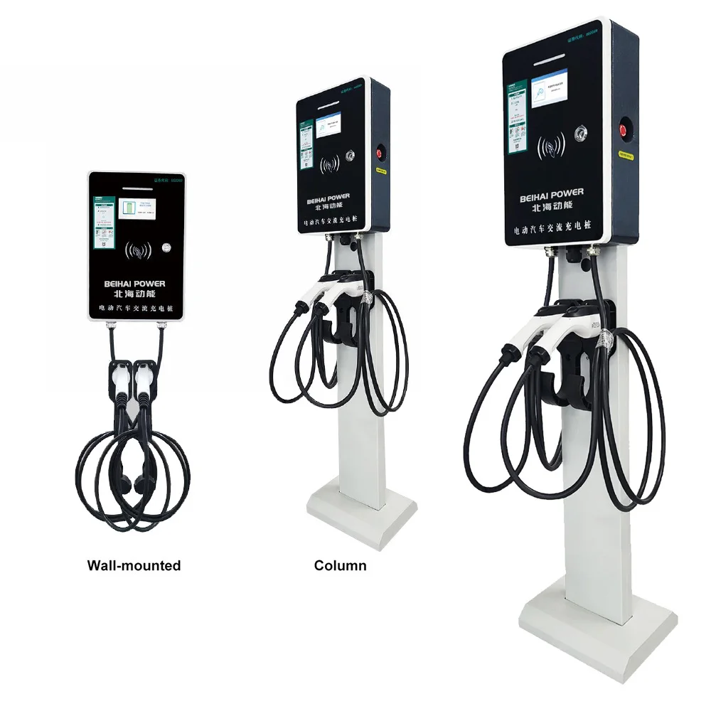 2026  Wholesale 14kw/22kw/44kw High Speed Byd CCS GB/T IP65 Smart Home AC EV Charging Station for Electric Car