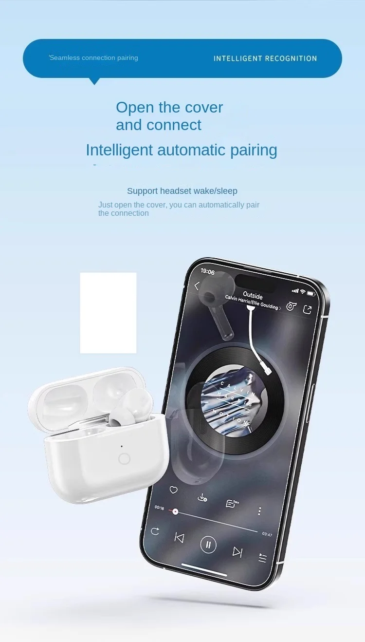 Compatible Battery Case for Genuine AirPods Pro 1st & 2nd Headphone Charging Case (Earbuds Not Included)  For air pods 3st 4 Gen