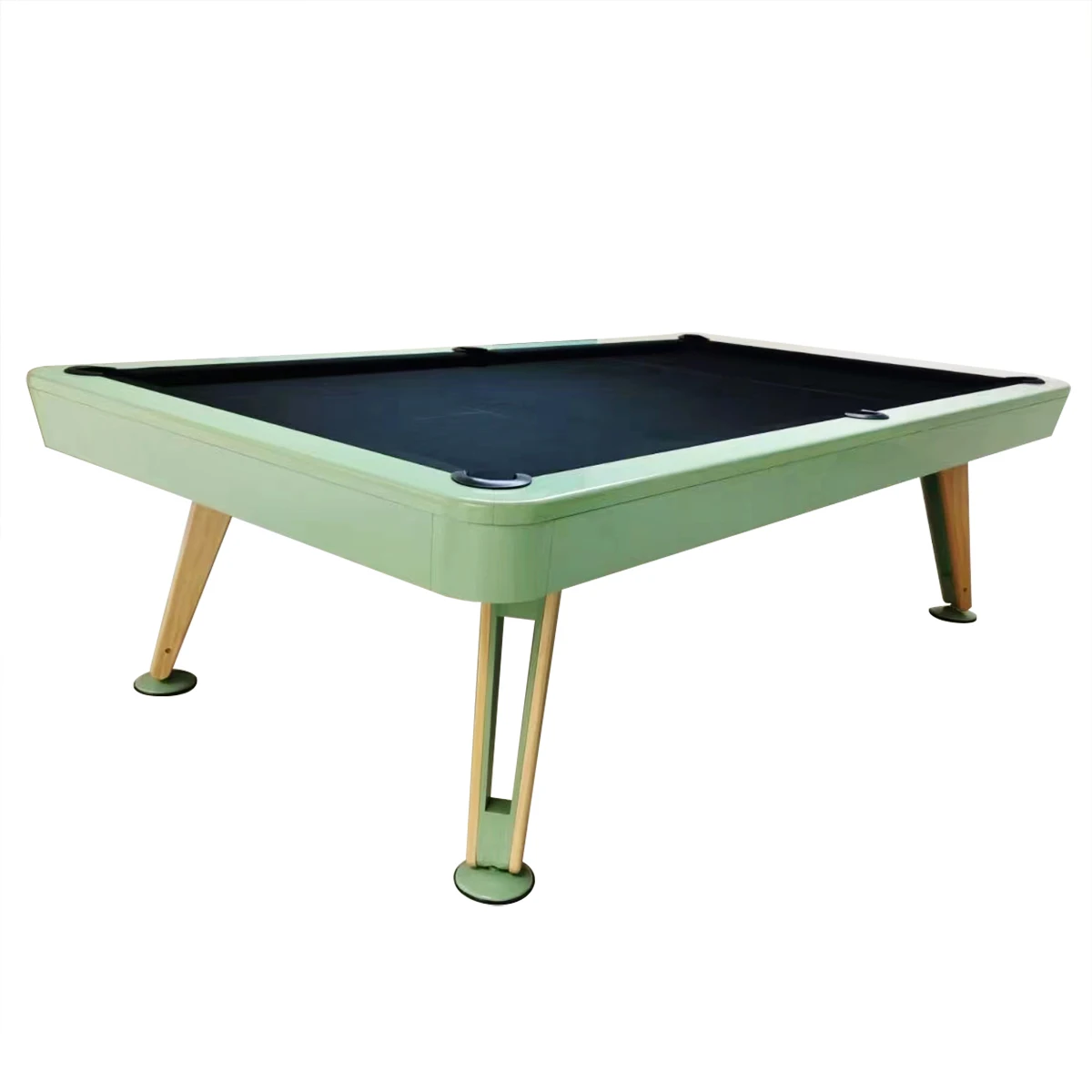 New Fashion Billiards Game Morden Design 9FT MDF Pool Table with Pick up Pocket   Family Club Game