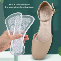 For Women Flat Feet Arch Support Silicone Orthopedic Insoles For High Heels Inserts Foot Massager Shoe Pads