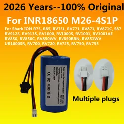 High Capacity 100% Original INR18650 M26-4S1P Battery For Cleaning Robot Battery RV700 RV720 RV750 RV755 R85 S87 RV761 RV771