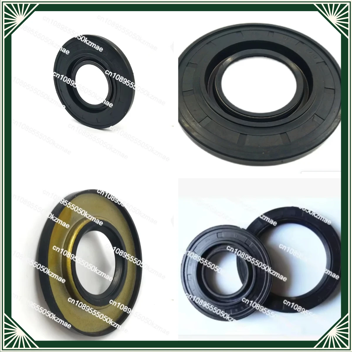 Suitable for 10PCS loader forklift crankshaft half shaft oil seal 48 * 49 55 56 50 54 100 101 102 112 * 8/10