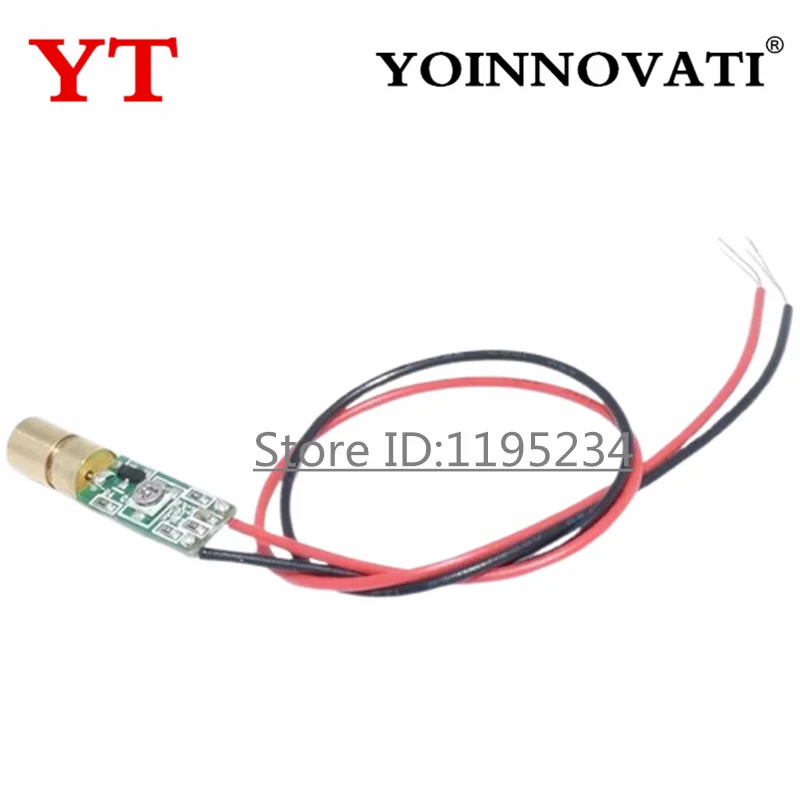 1-5PCS 그린 포인트 레이저 헤드 10mW 레이저 모듈 12MM/8MM/6MM 직경 레이저 튜브 녹색 레이저 빔