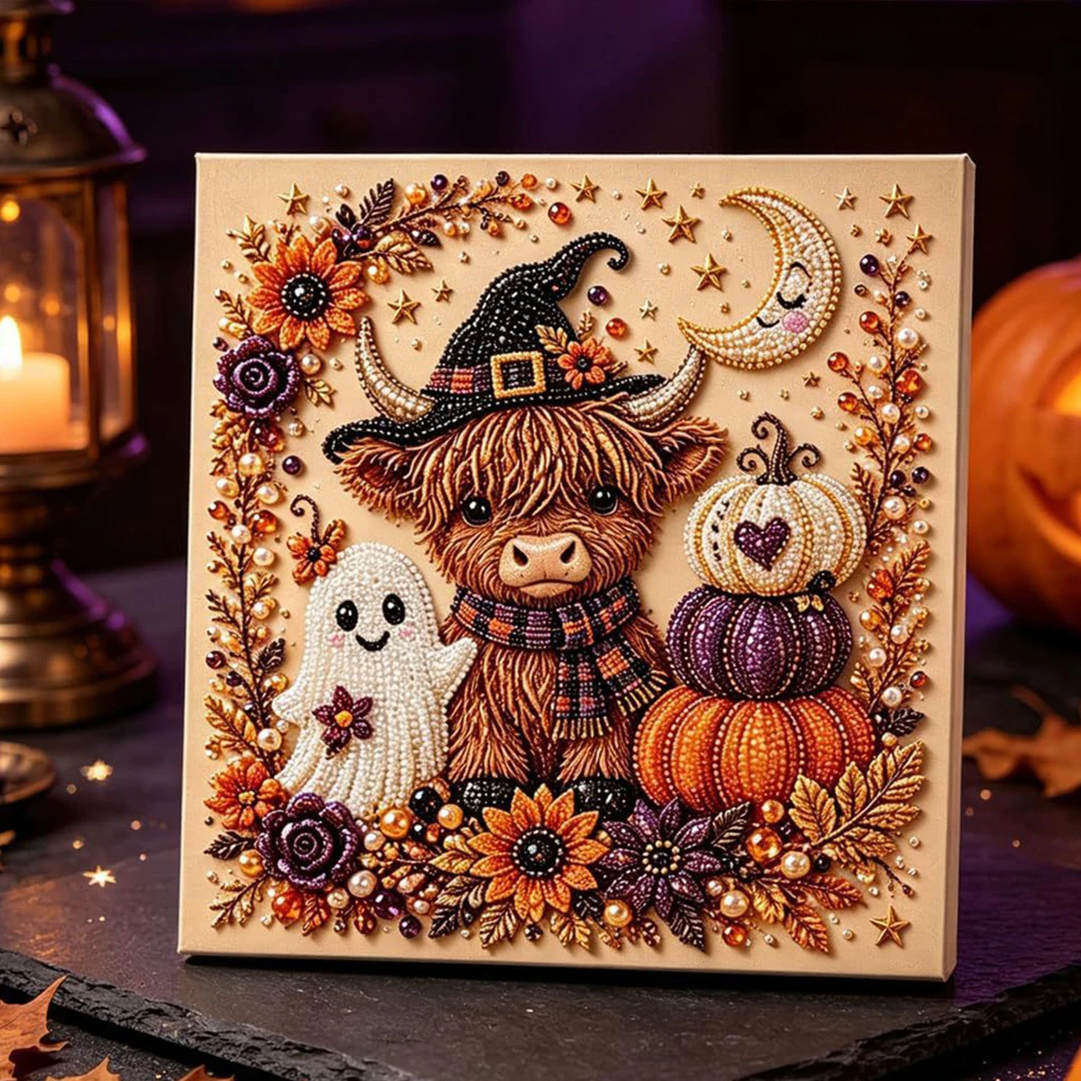 kit-de-pintura-diamante-em-formato-especial-de-halloween-vaca-highland-fantasma-e-abobora-decoracao-de-parede-diy-com-perolas-3d