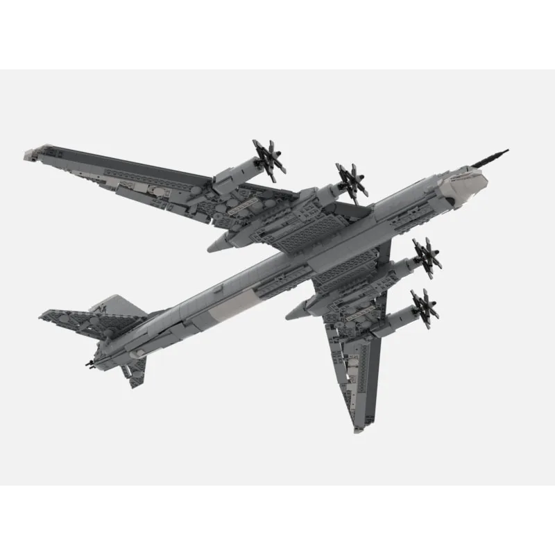 

MOC-229818 High-Altitude Flight Mode Airplane Building Block Model, 2437 Parts, Birthday Gift Toy for Boys and Children