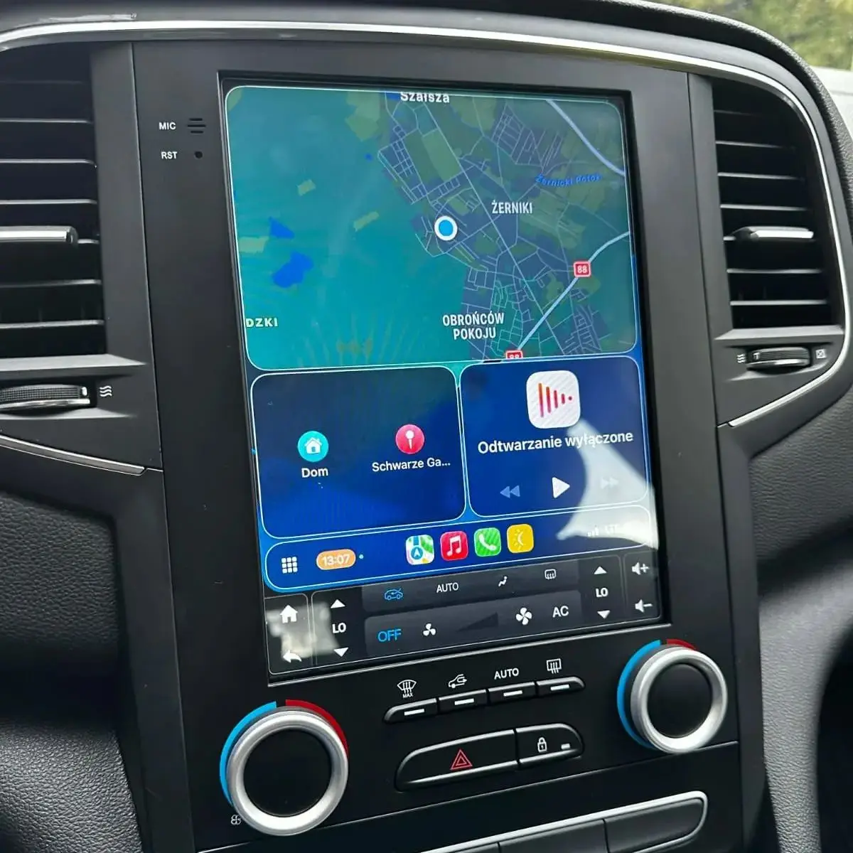 SINOSMART 9,7” matzwart verticaal scherm Android voor Koleos / Talisman / QM6 / SM6 / Megane 4 (2016–2022) Ondersteunt CarPlay - afbeelding 2