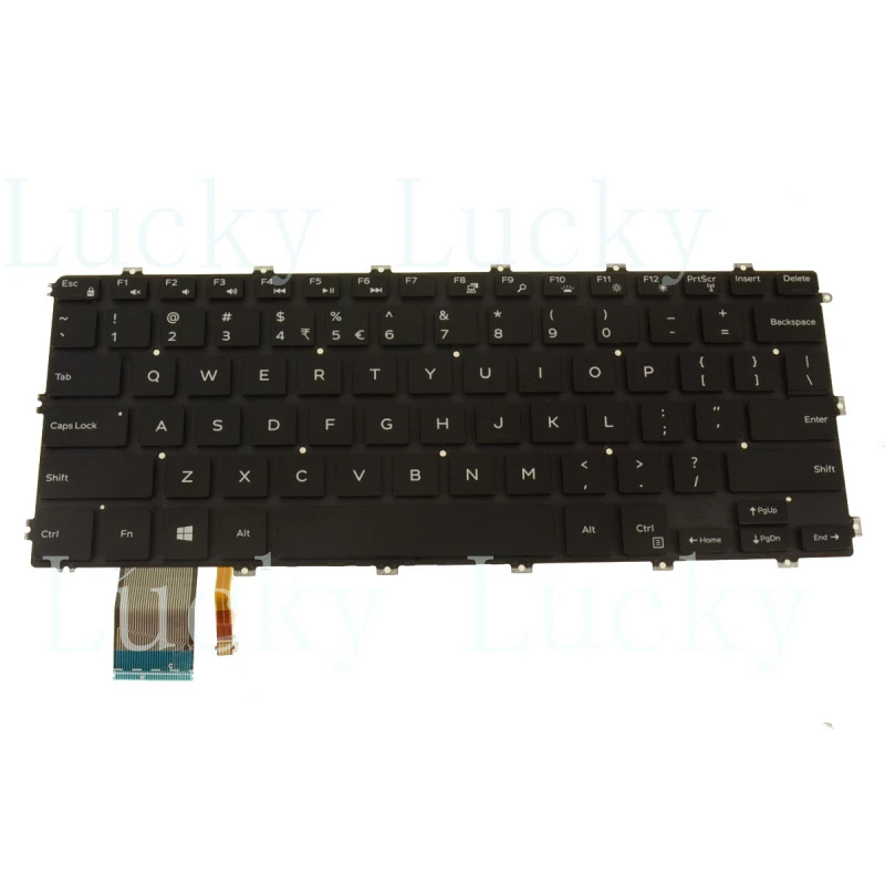 

f 046MX5 FOR DELL Inspiron 13 7386 15 7586 Laptop Backlit Keyboard