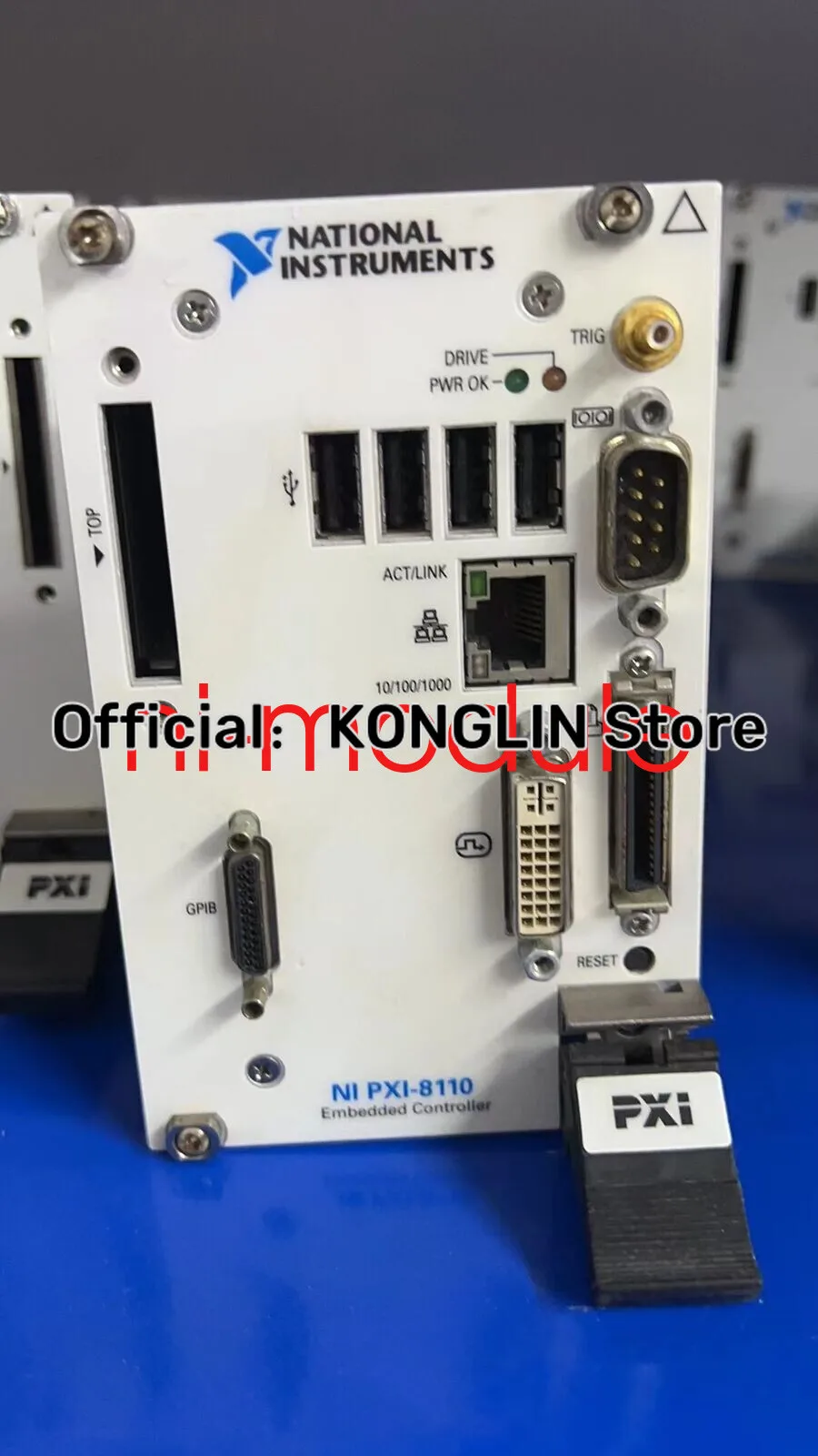 

Б/у National Instruments NI PXI-8110 Четырехъядерный встроенный контроллер PXI 2,4 ГГц