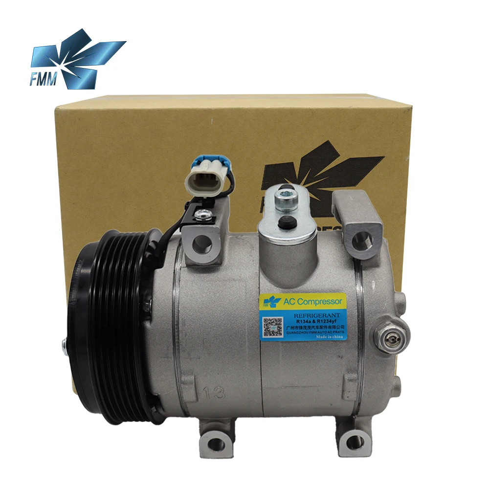 12V 10S13C Air Conditioner AC Compressor for Chevrolet New Sail 1.4L 2010 9070634 6PK Automotive Air Conditioning Acaccessories