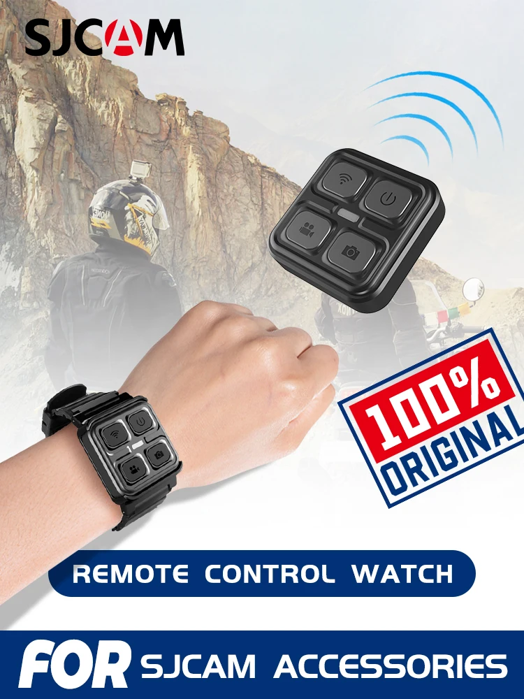 SJCAM Remote Control Watch For SJCAM C300 C200 SJ20 SJ11 SJ6 LEGEND SJ8 Pro SJ10X SJ10 PRO A10 A20 A50 Action Camera Wrist Band