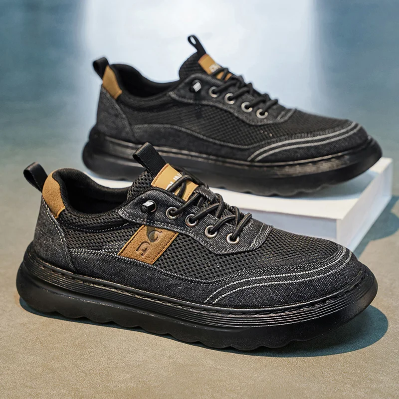 

Men Casual Sneakers Slip-on Lightweight Sports Casual Walking Tenis Shoes New Fashion Sport Shoes Outdoor Running Shoes