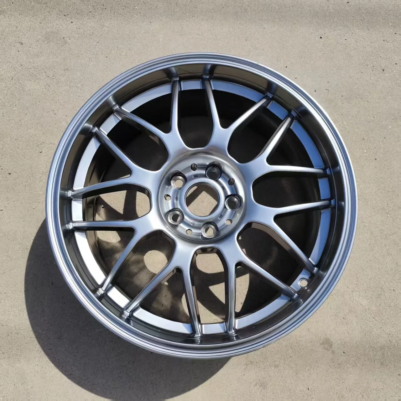 Roues en alliage filé JDM de 18 pouces, 5x108 5x112 5x114.3 5x120, jantes de voiture de passager de haute qualité