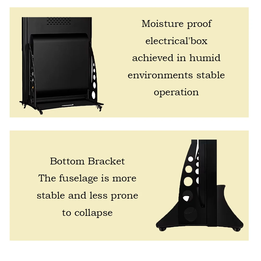 Customizable Customizable Portable P2.5 Indoor LED Display Screen Foldable Poster Design for Advertising Digital Menu Board Shop