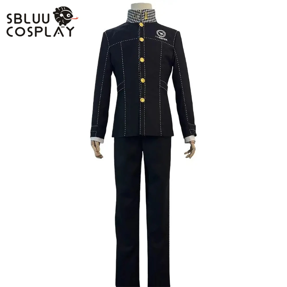 

SBluuCosplay Yasogami High School Cosplay Yu Narukami Cosplay Costume Halloween Party Role Play Uniform Custom Made