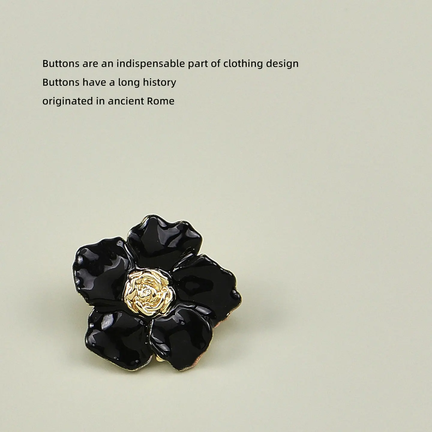 6 stücke Blume-förmigen Metall Knopf Für Kleidung Mode Frauen Manschette Kragen Hemd Mantel Nähen Zubehör Mini Nähen Knöpfe – Detail 7