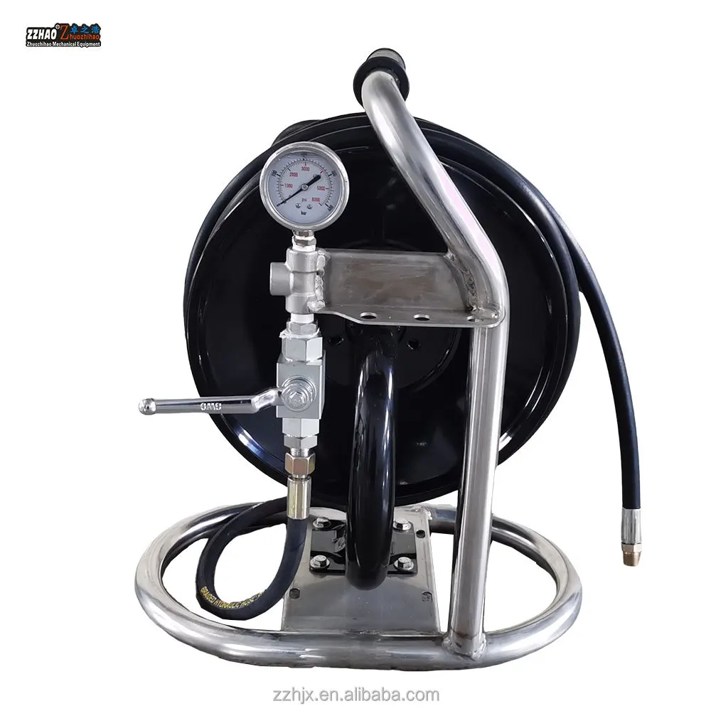 Made In China New Outdoor Car Wash Hose Reel With 60M Capacity 1/4\