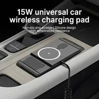 New Scalable Car Wireless Charger Phone Base for iPhone 16 15 14 13 Pro Max Samsung S24 S23 Xiaomi 15 LG Fast Charging Station