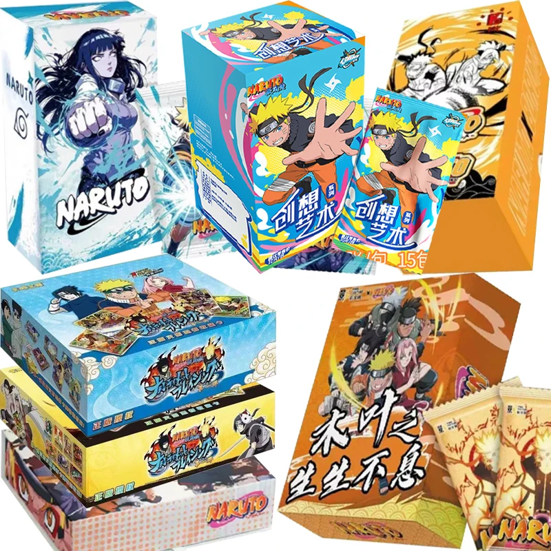 Naruto Cards Overseas Online Version Creative Art Polaroid Little