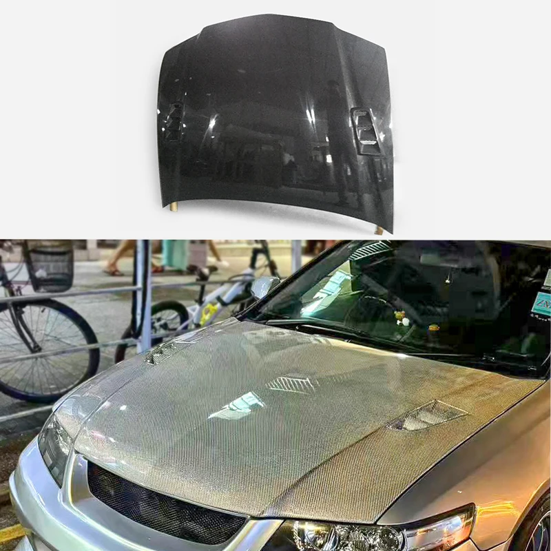 

Капот из углеродного волокна для 02-08 Accord CL7 MU Type, легкие аксессуары для автомобиля