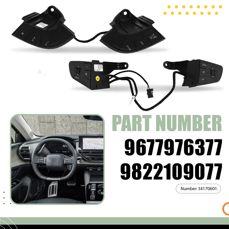 

Steering Wheel Multifunction Switch Steering Wheel Switch Car Volume Control Switch