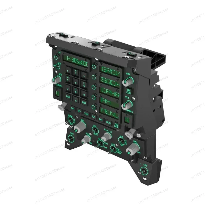 Control Panel for Flight Simulator Game Peripheral, World Cockpit Module for Realistic Flying Experience