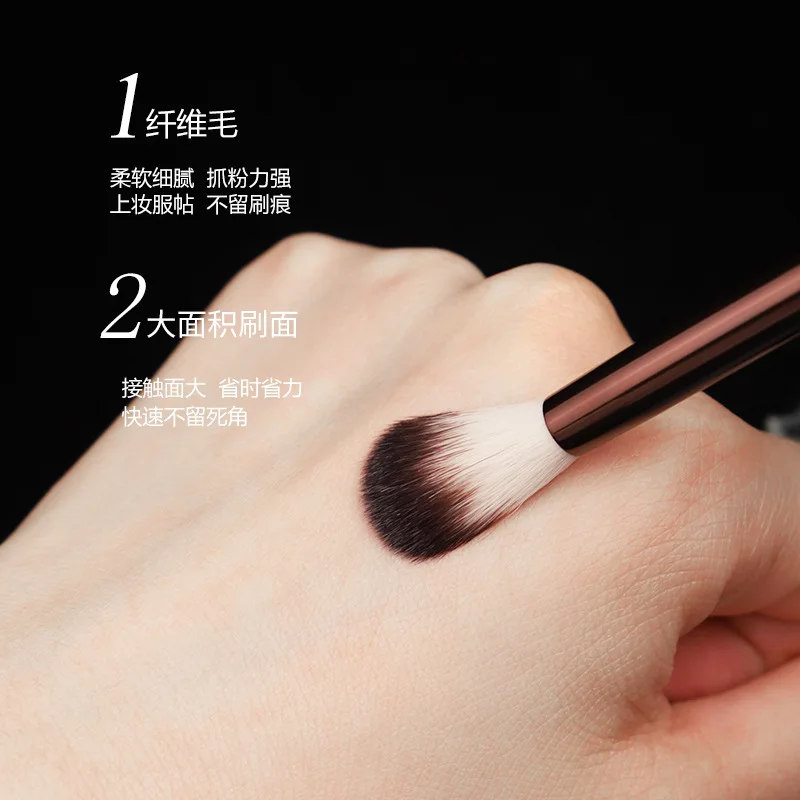 1 piece #14 Eyeshadow Makeup brushes Eye shadow contour Make up brush Highlight Crease Professional Cosmetic tool metal handle