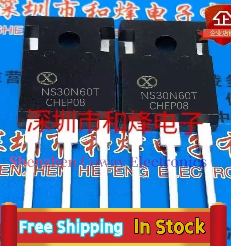 

10PCS-30PCS NS30N60T 30A600V MOS TO-247 In Stock Fast Shipping