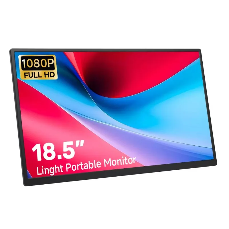 

10.5 13.3 15.6 18.5-дюймовый портативный монитор FHD 1920x1080 с Type-C, TFT IPS для телефона и ноутбука, расширенный экран