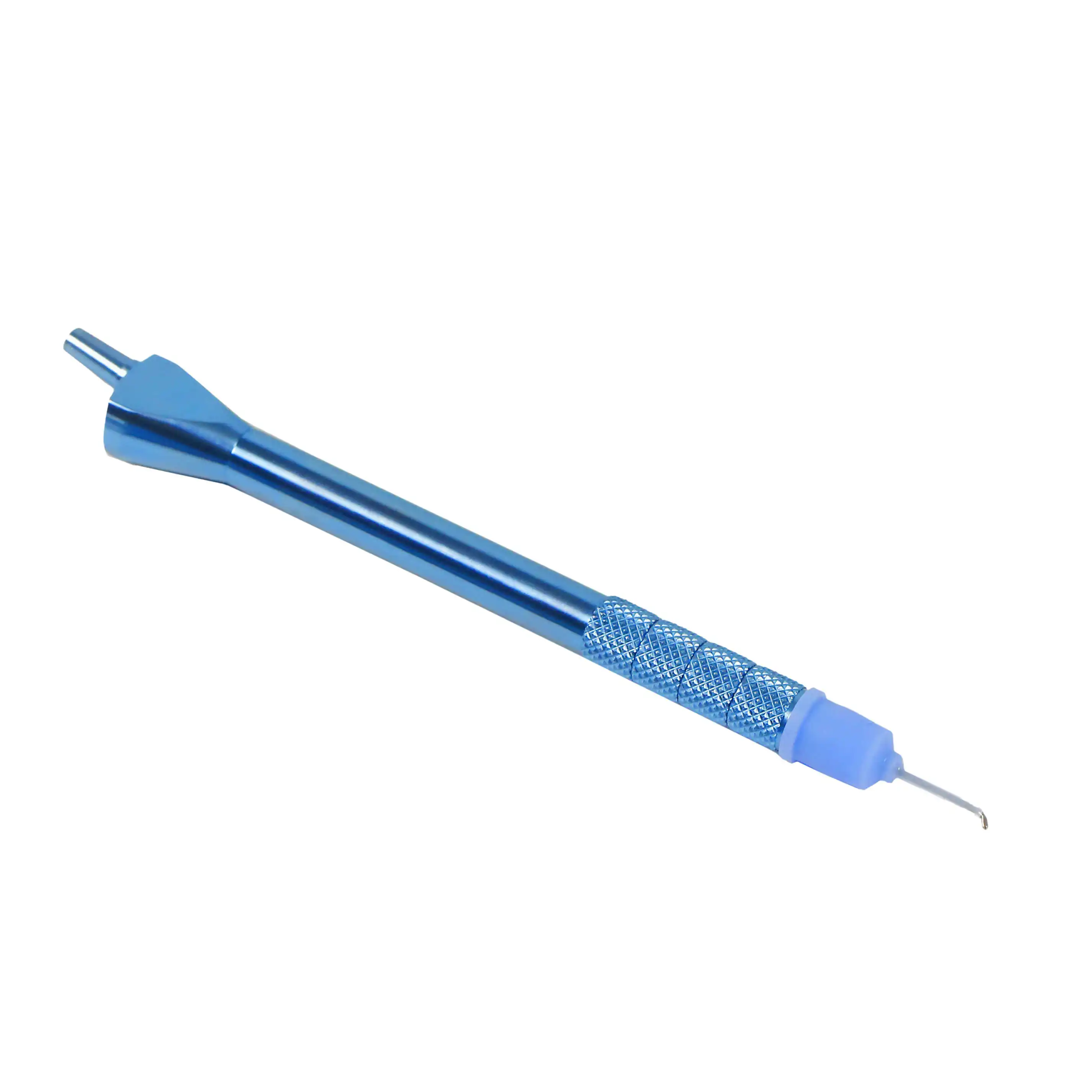 Micro eye superbreast handle MTP Blue sleeve Blue cap Test cap Universal injection needle straight elbow