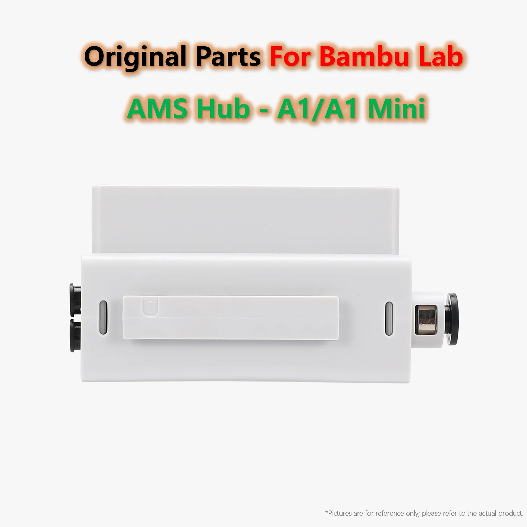 Original Parts For Bambu Lab AMS Hub for A1 Series Connectivity Hub for AMS/AMS 2 Pro/AMS HT, 3D Printer Accessory w/ PTFE Tubes